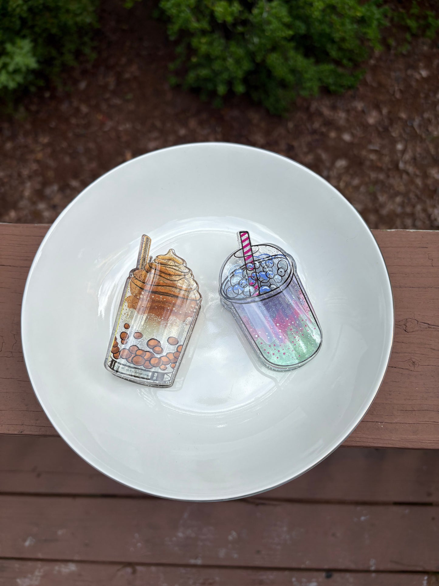 Boba Tea Hair Clip – Cute Bubble Tea Hair Accessory for Girls & Teens