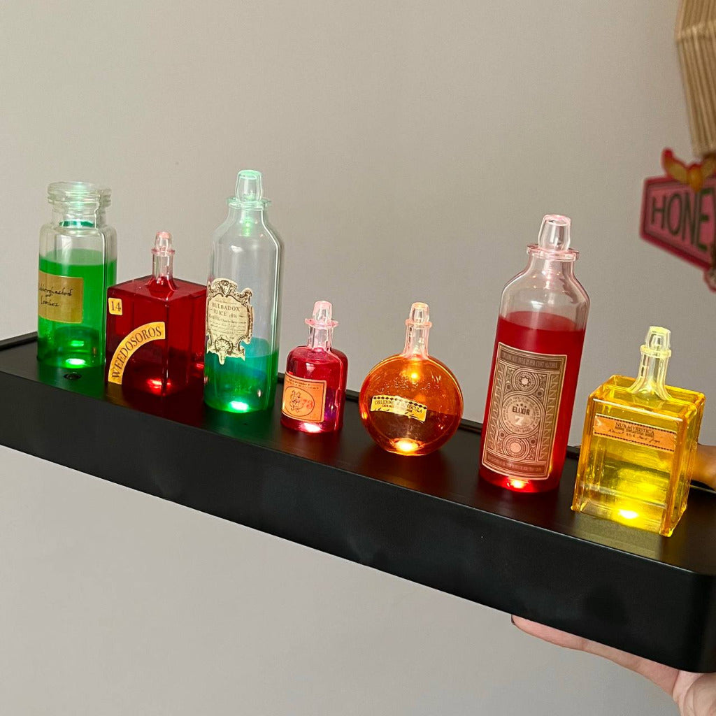 Potion Bottles Desktop Decorative LED Light Collectible