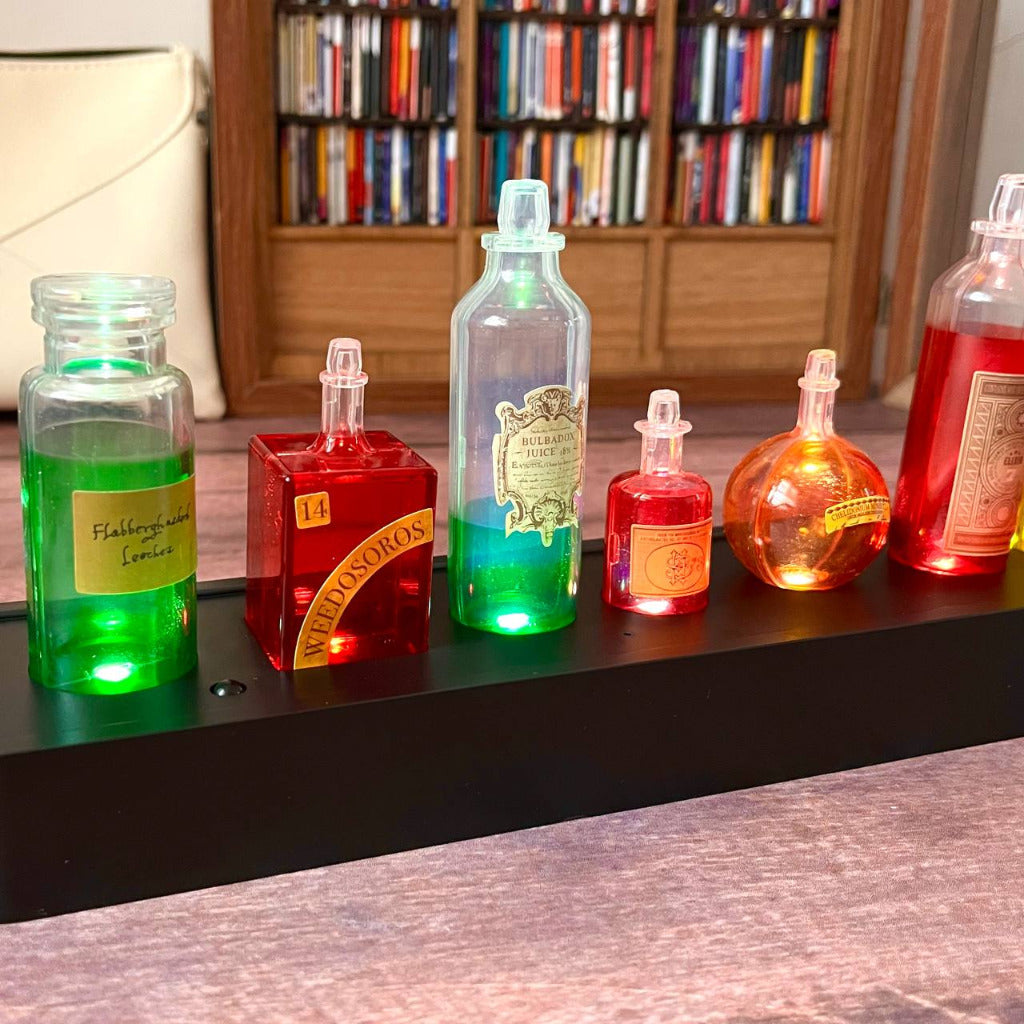 Potion Bottles Desktop Decorative LED Light Collectible