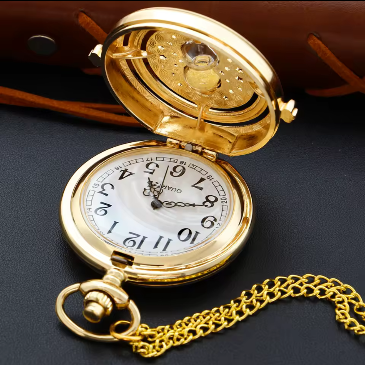 Time Turner Vintage Watch Necklace