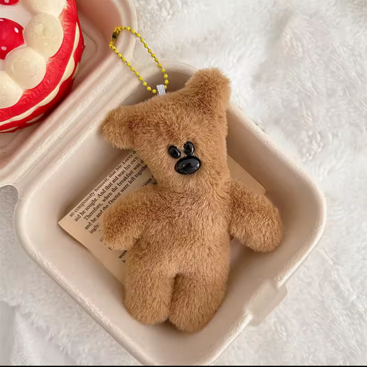 Cute Mr. Bean's Teddy Plush Keychain