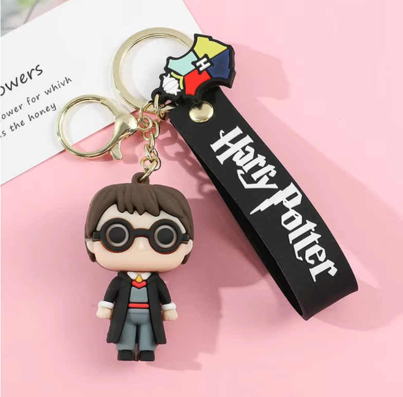 The 3D Harry Potter Characters PVC Keychain - Action Figure Toys