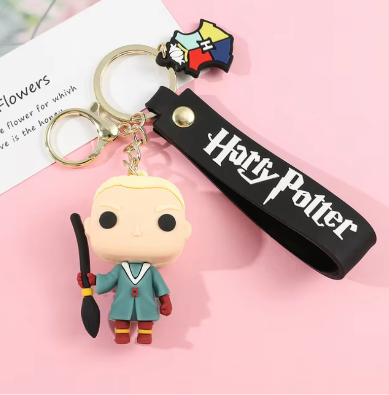 The 3D Harry Potter Characters PVC Keychain - Action Figure Toys