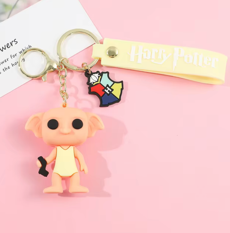 The 3D Harry Potter Characters PVC Keychain - Action Figure Toys