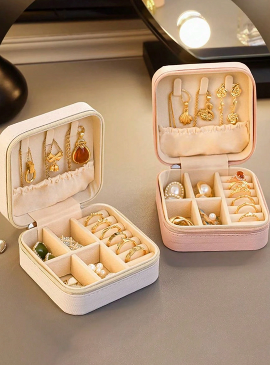 Mystery Jewelry Box Including 7-8 Random Jewelries, Necklace, Rings, Bracelets and Watch