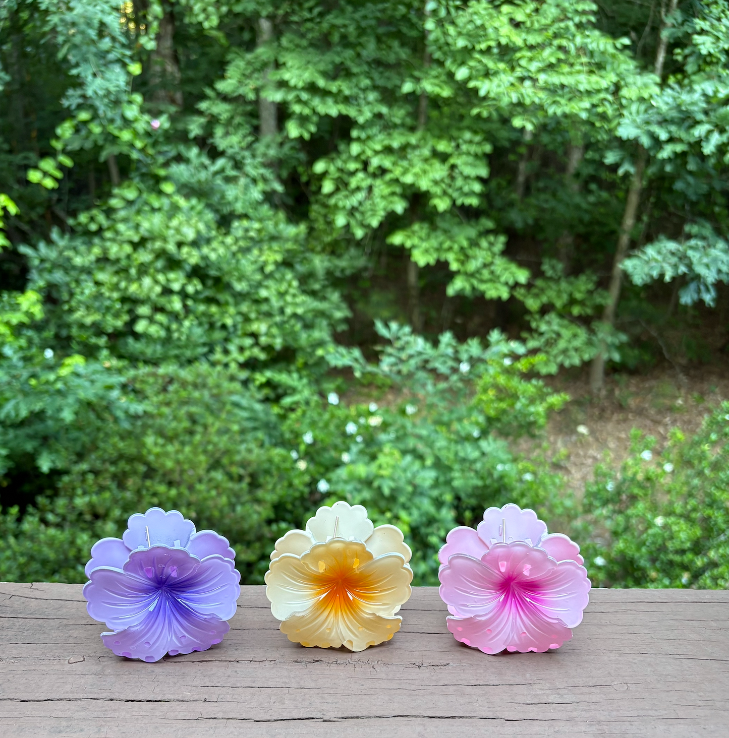 Colorful Summer Flower Hair Clips – Cute Floral Hair Accessories for Girls & Women