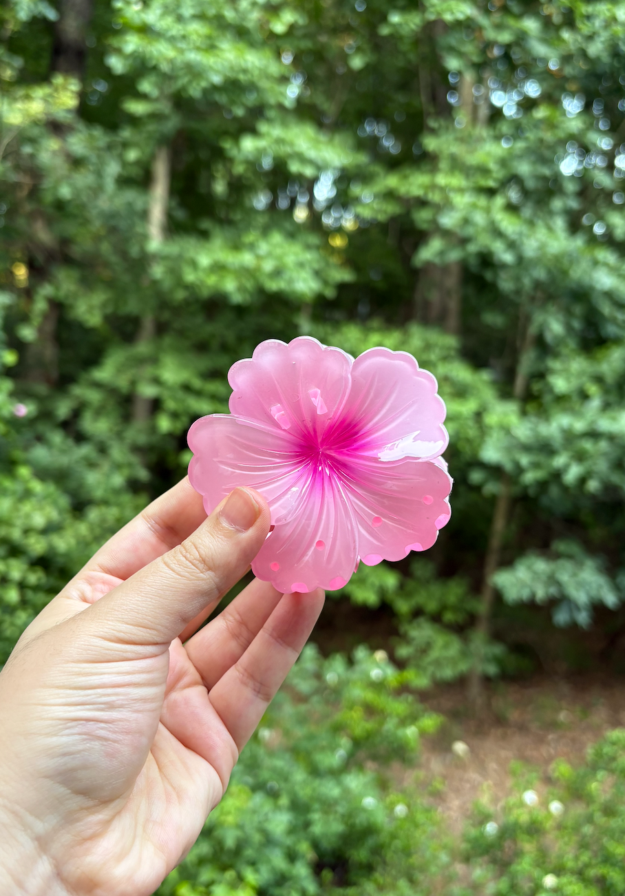 Colorful Summer Flower Hair Clips – Cute Floral Hair Accessories for Girls & Women