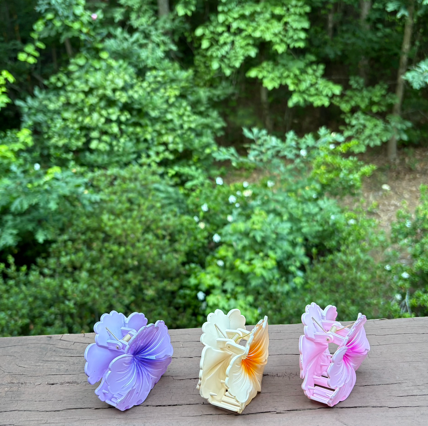 Colorful Summer Flower Hair Clips – Cute Floral Hair Accessories for Girls & Women