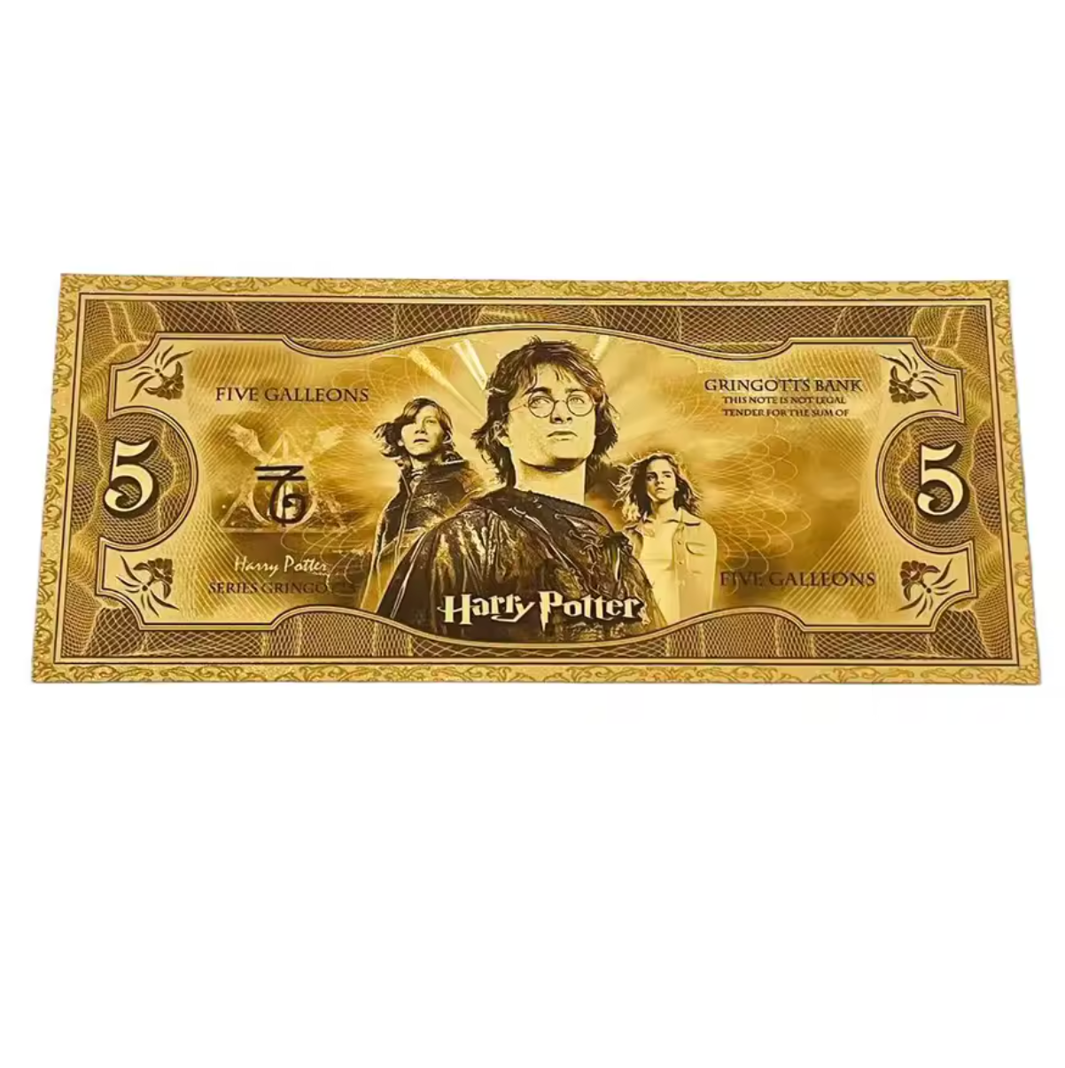 Random Harry Potter Gold Collectible Card