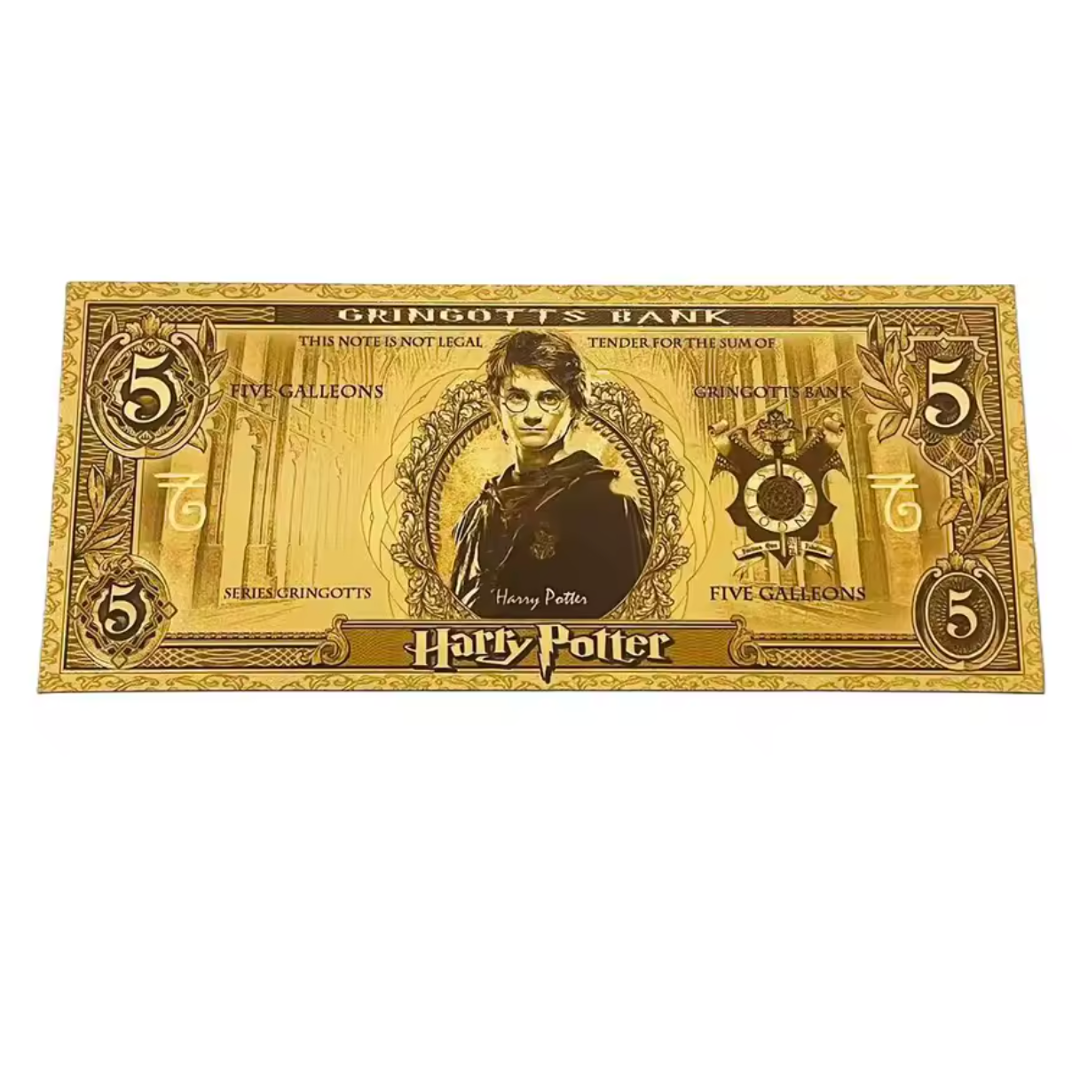 Random Harry Potter Gold Collectible Card