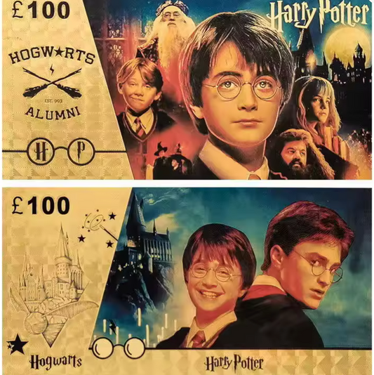 Random Harry Potter Gold Collectible Card