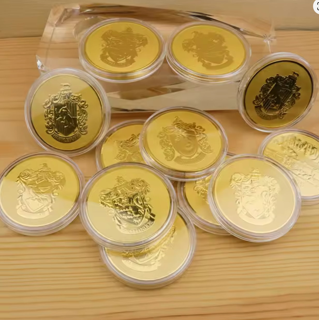 1 pc Houses Gold Coins