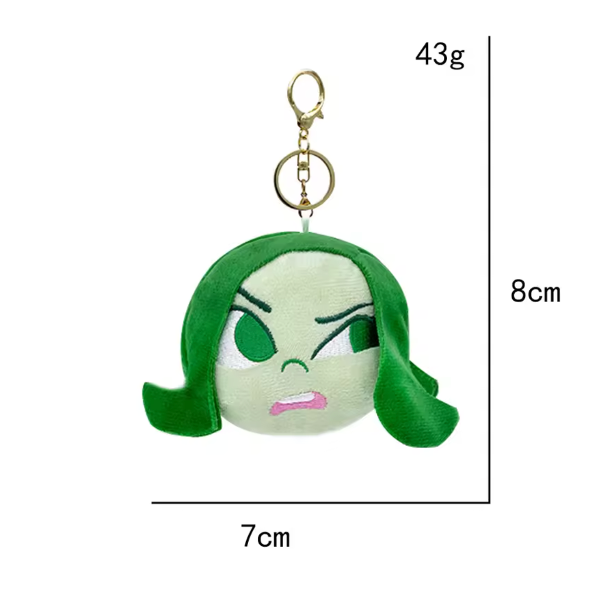 Inside Out Plush Keychain and Bagcharm