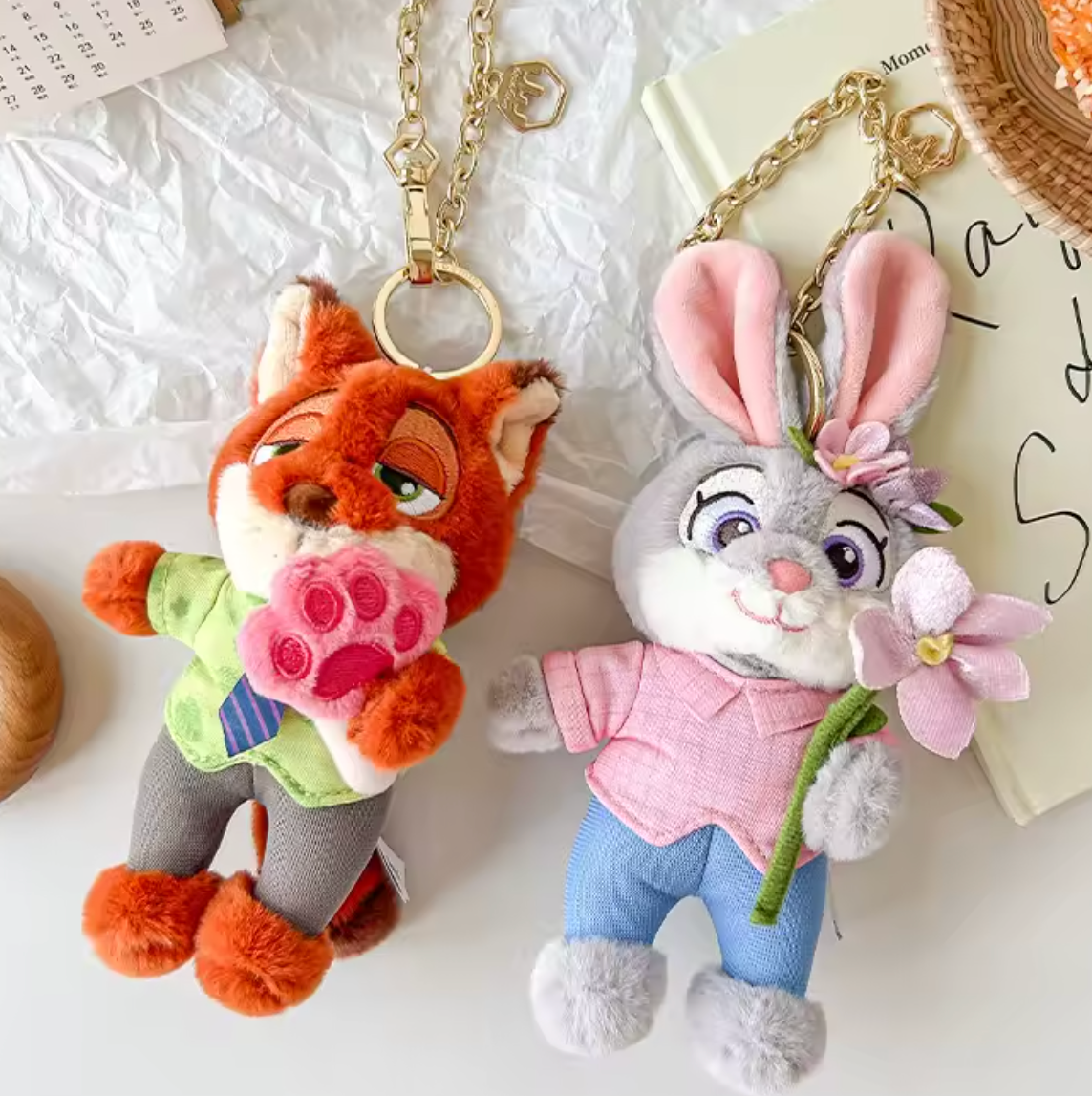Zootopia Plush Keychain and Bagcharm