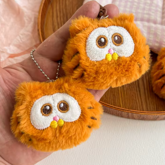 Cute Mini Garfield Plush Keychain and Bagcharm