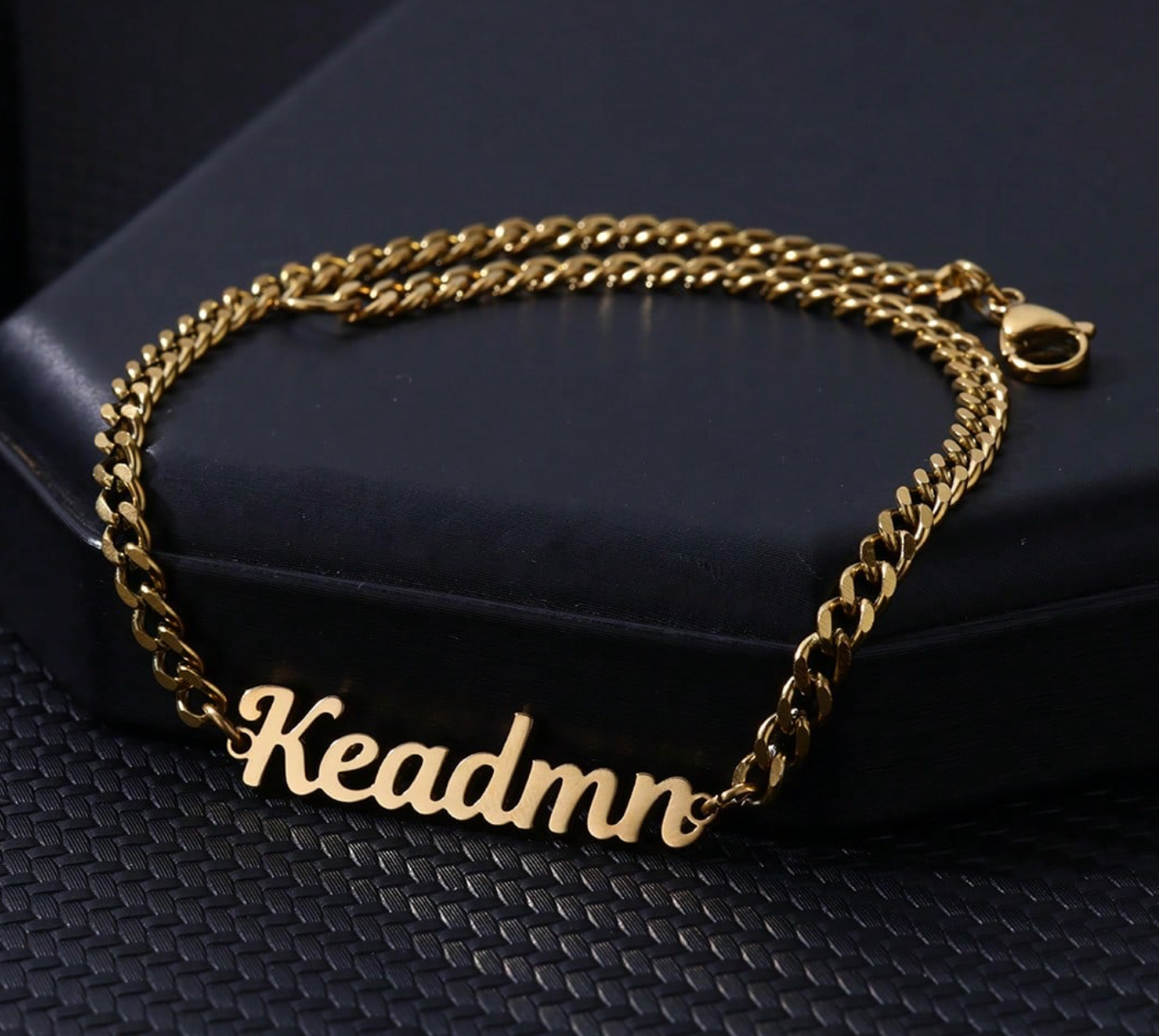Customized Name Anklet For Women
