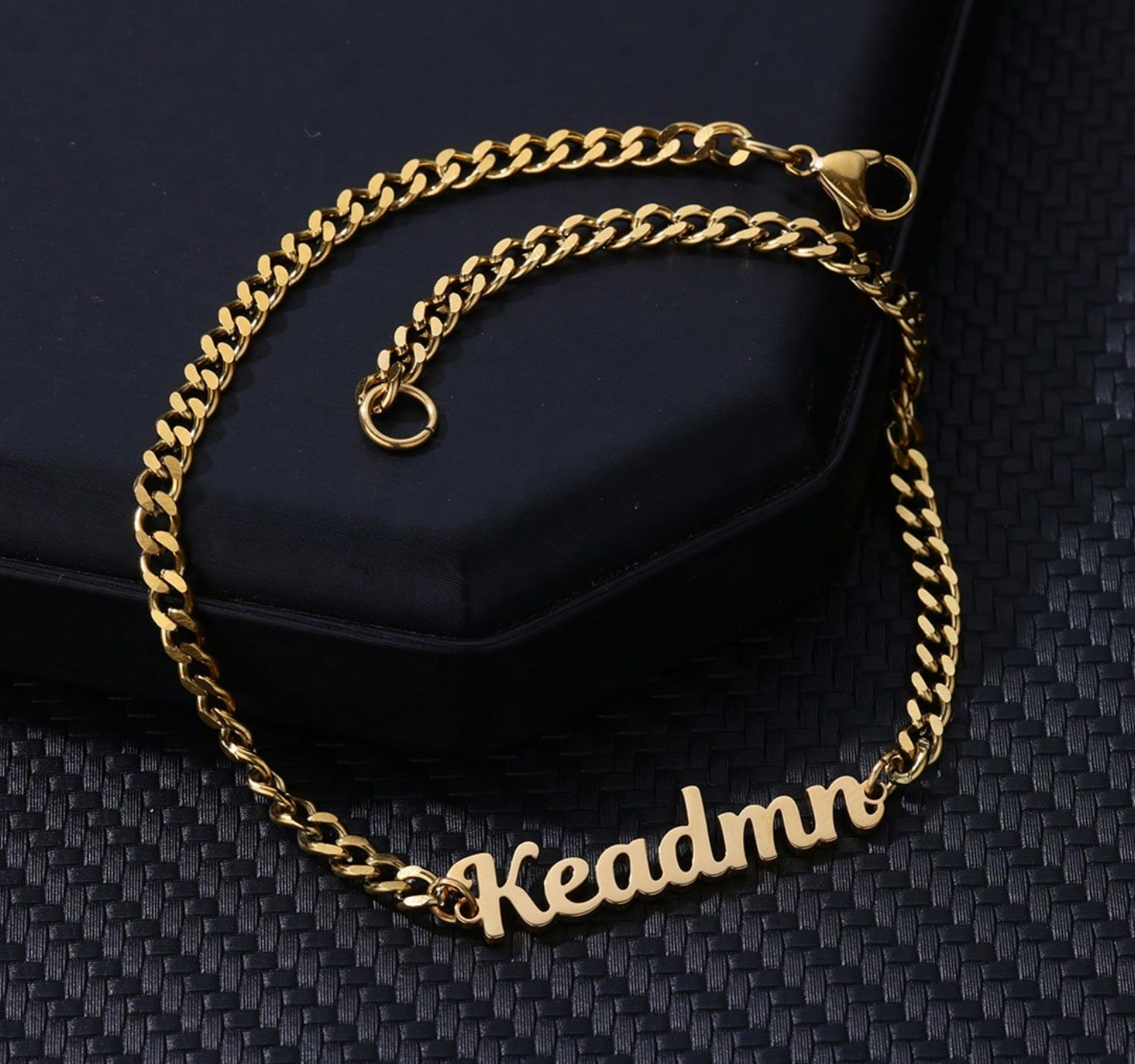 Customized Name Anklet For Women