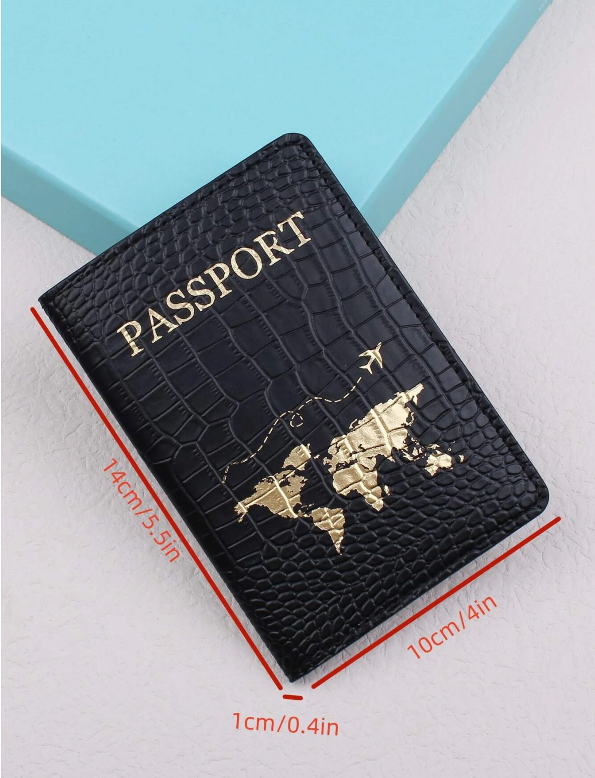 Letter Print Passport Case For Travel Vacation Accessories For Holiday Season Travel Stuff Travel Organiser Travel Items Travel Wallet Passport Holder Passport Wallet Beach Vacation Bag Summer Christmas Vacation