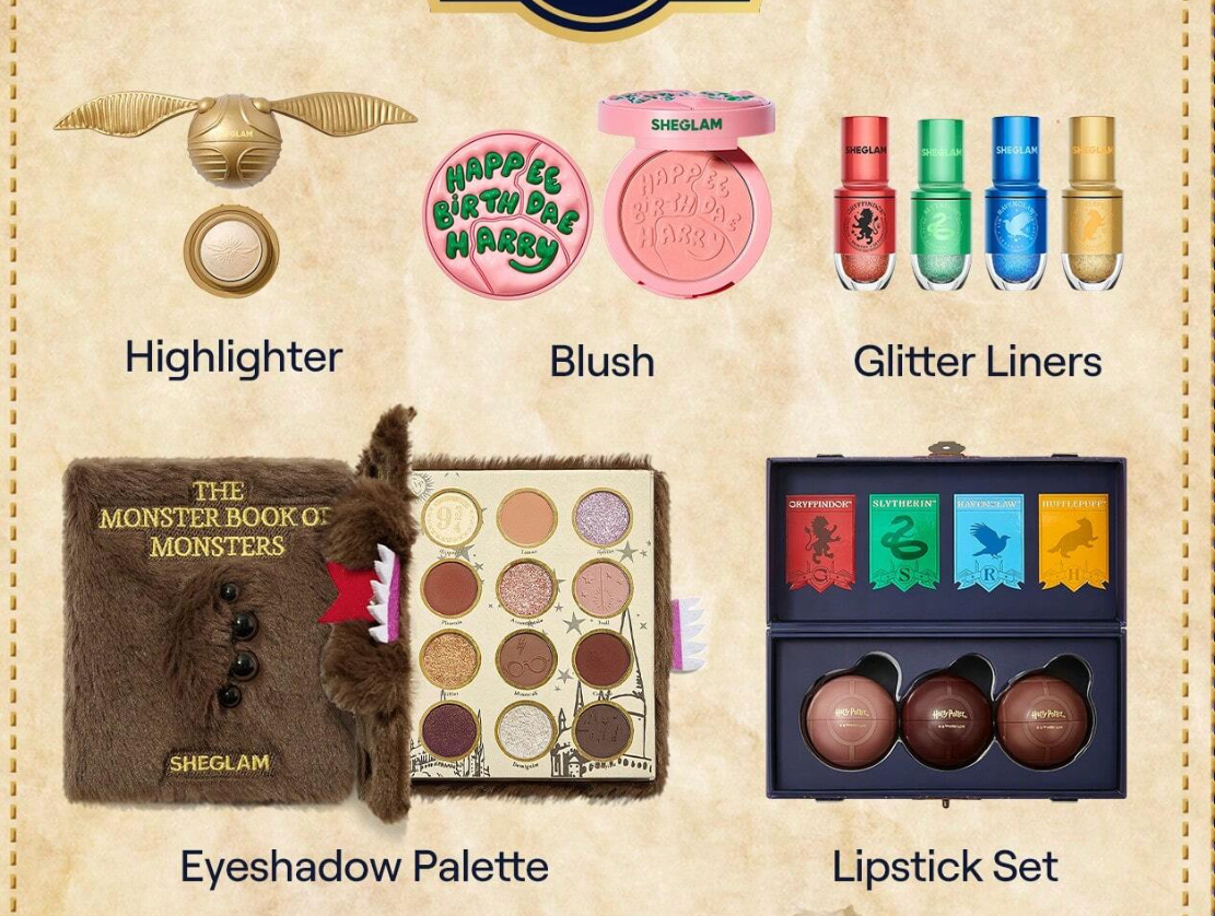 Harry Potter Make up Bundle Set, 6-8 Random Pcs