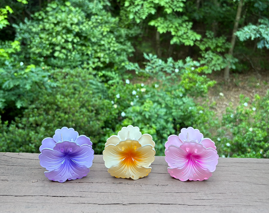 Colorful Summer Flower Hair Clips – Cute Floral Hair Accessories for Girls & Women