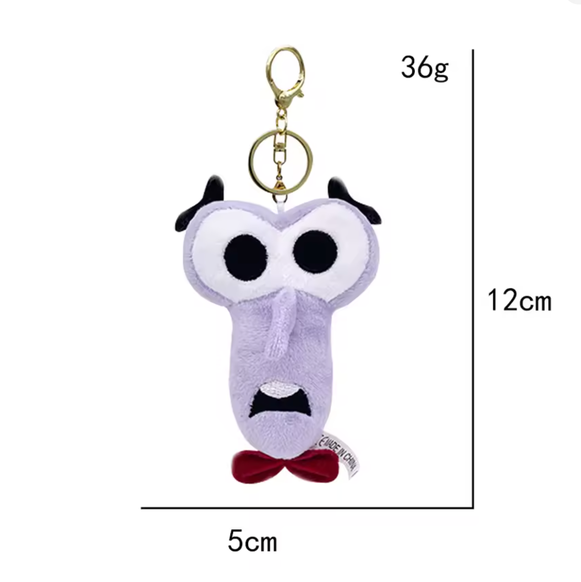 Inside Out Plush Keychain and Bagcharm