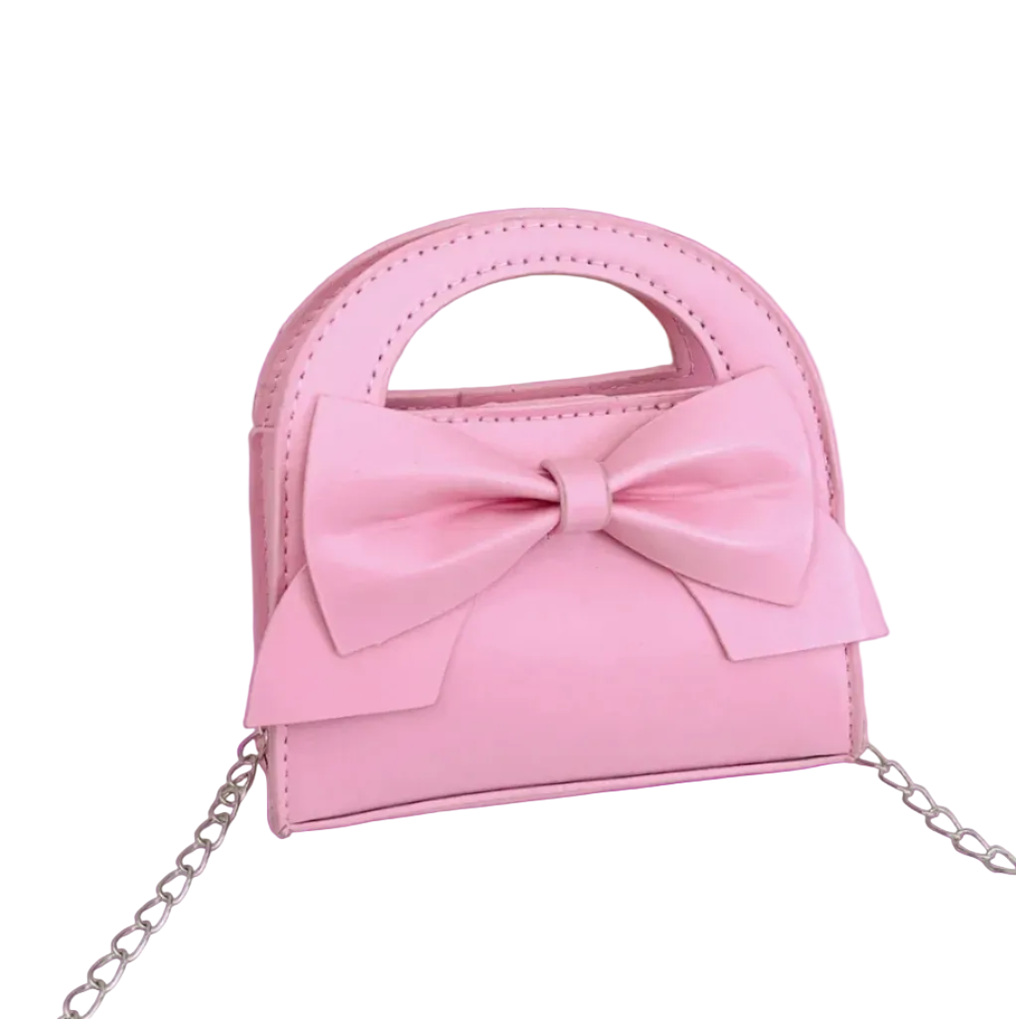 Bow Belle Chain Crossbody Mini Bag with Magnetic Closure
