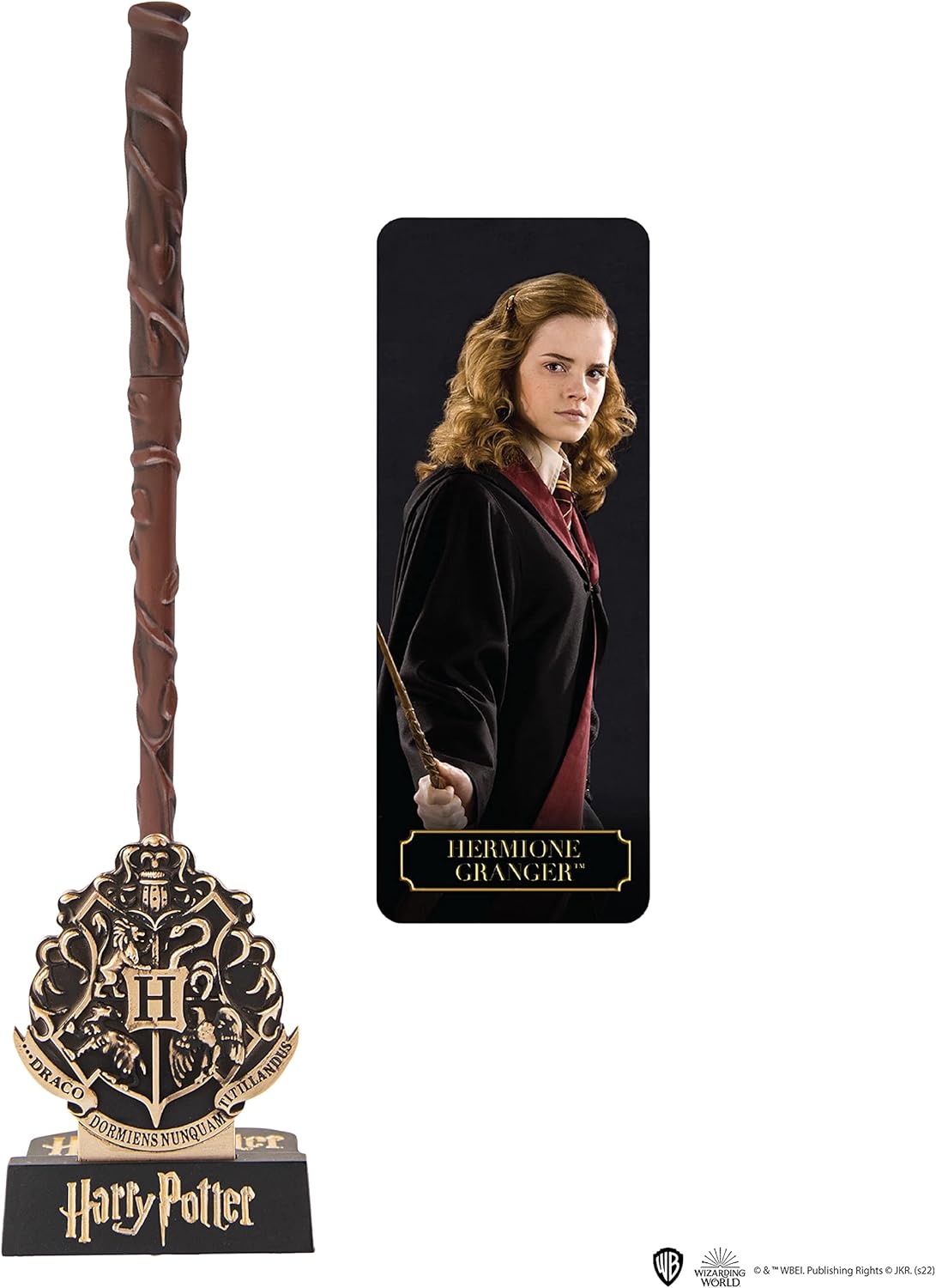 Harry Potter Characters Wand Pen with Stand & Lenticular Bookmark