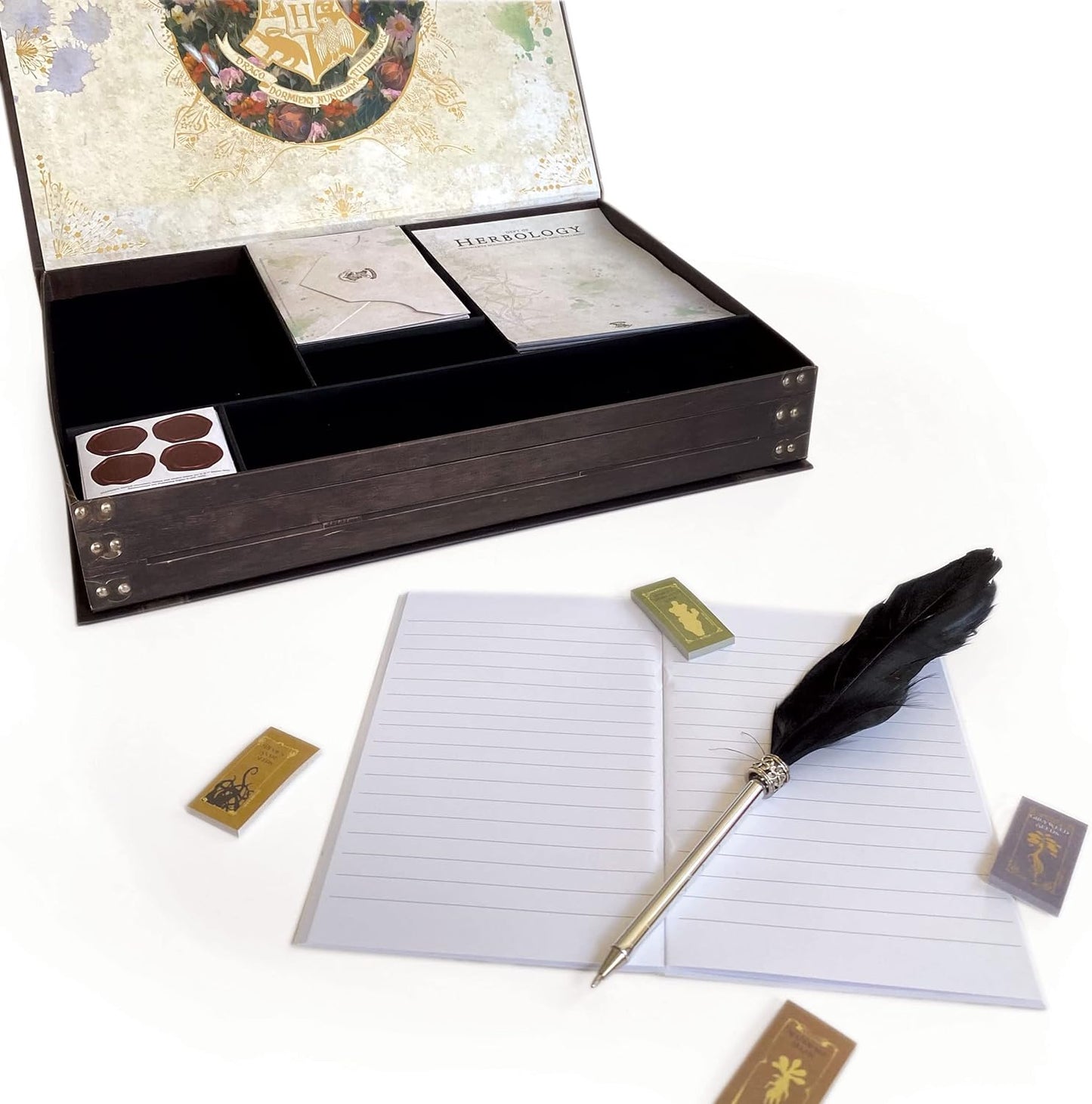 PrestigeQuill Harry Potter Herbology Stationery Set: Letter Box Edition