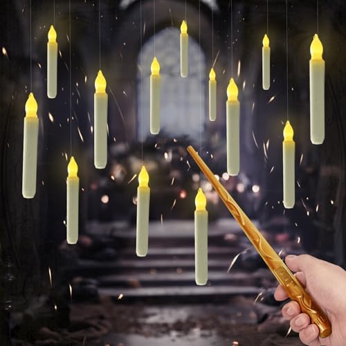 Paladone Hogwarts Crest Candle Light: Magical Wand Remote Control