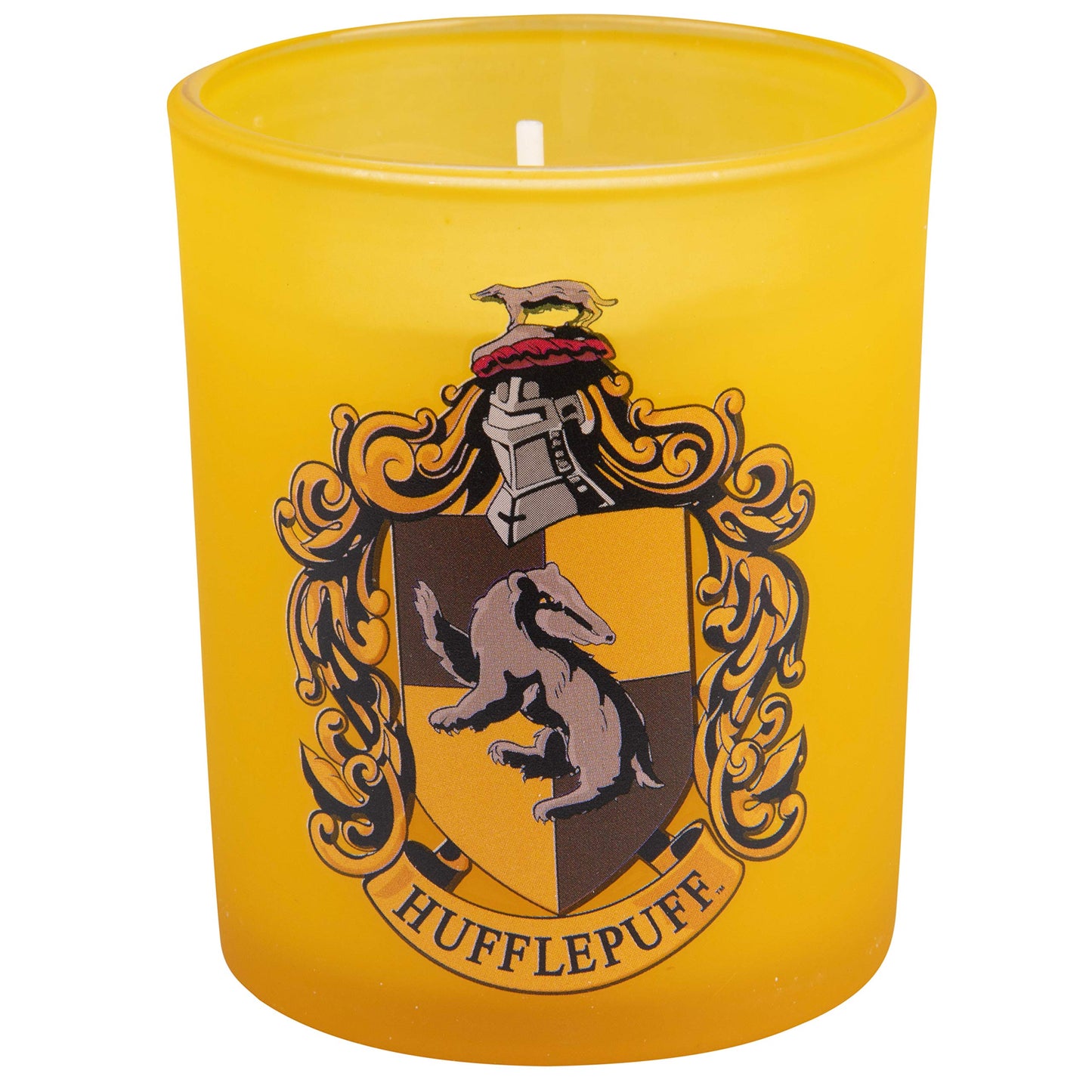 Magical Glow: Harry Potter Hogwarts House Glass Votive Candles Set