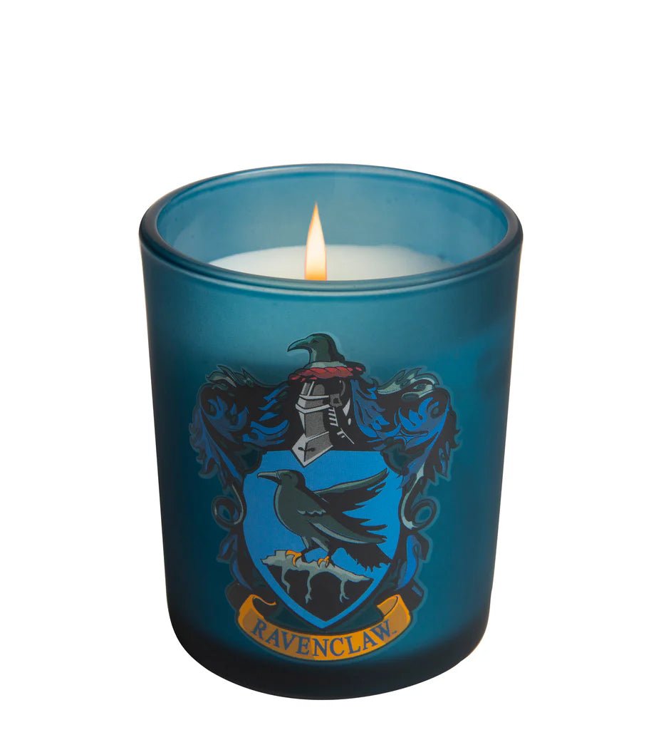 Magical Glow: Harry Potter Hogwarts House Glass Votive Candles Set