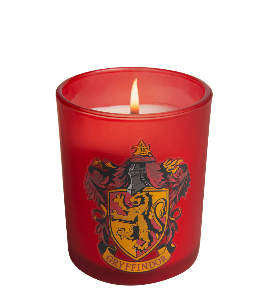 Magical Glow: Harry Potter Hogwarts House Glass Votive Candles Set