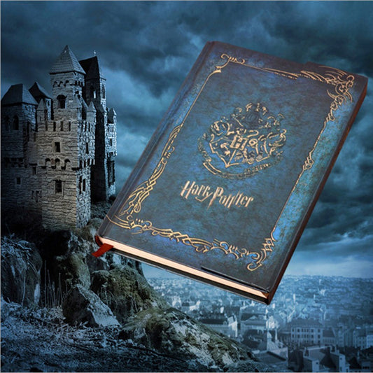 PrestigeQuill Fanquexy Harry Potter Vintage Diary Planner: Magical Notebook for Wizards and Witches