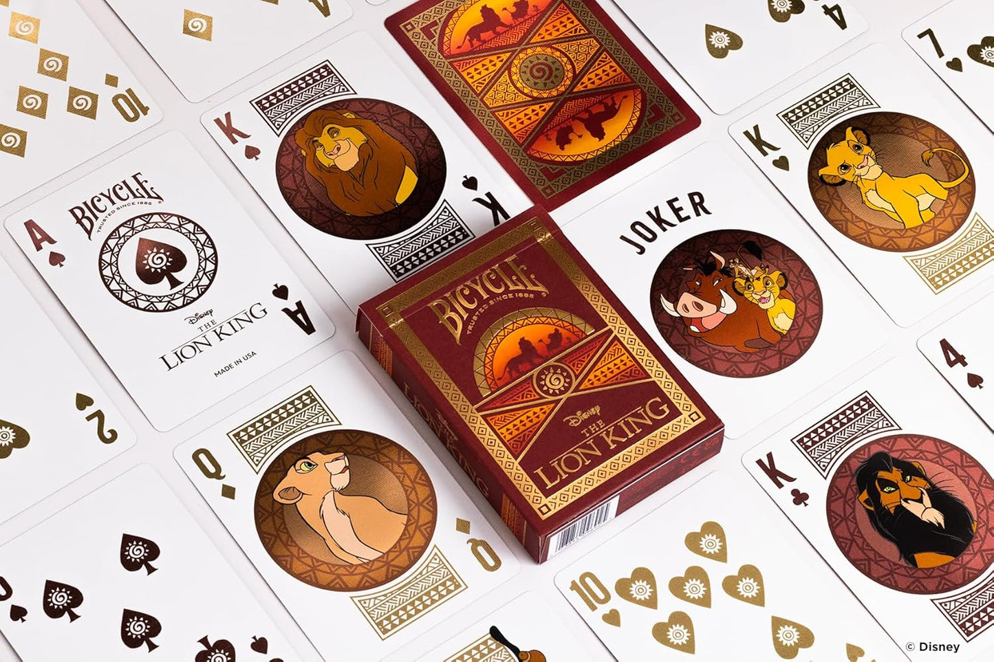 The Lion King Inspired Playing Cards