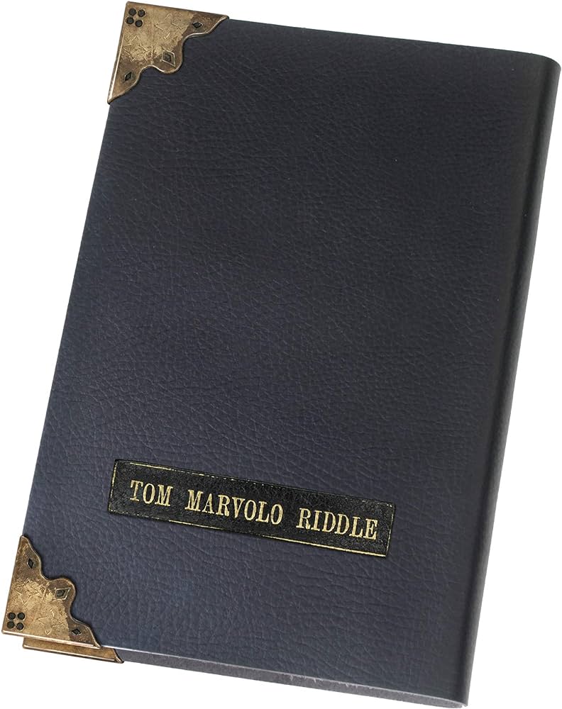 The Noble Collection Harry Potter Tom Riddle Diary Replica with Prestige Quill