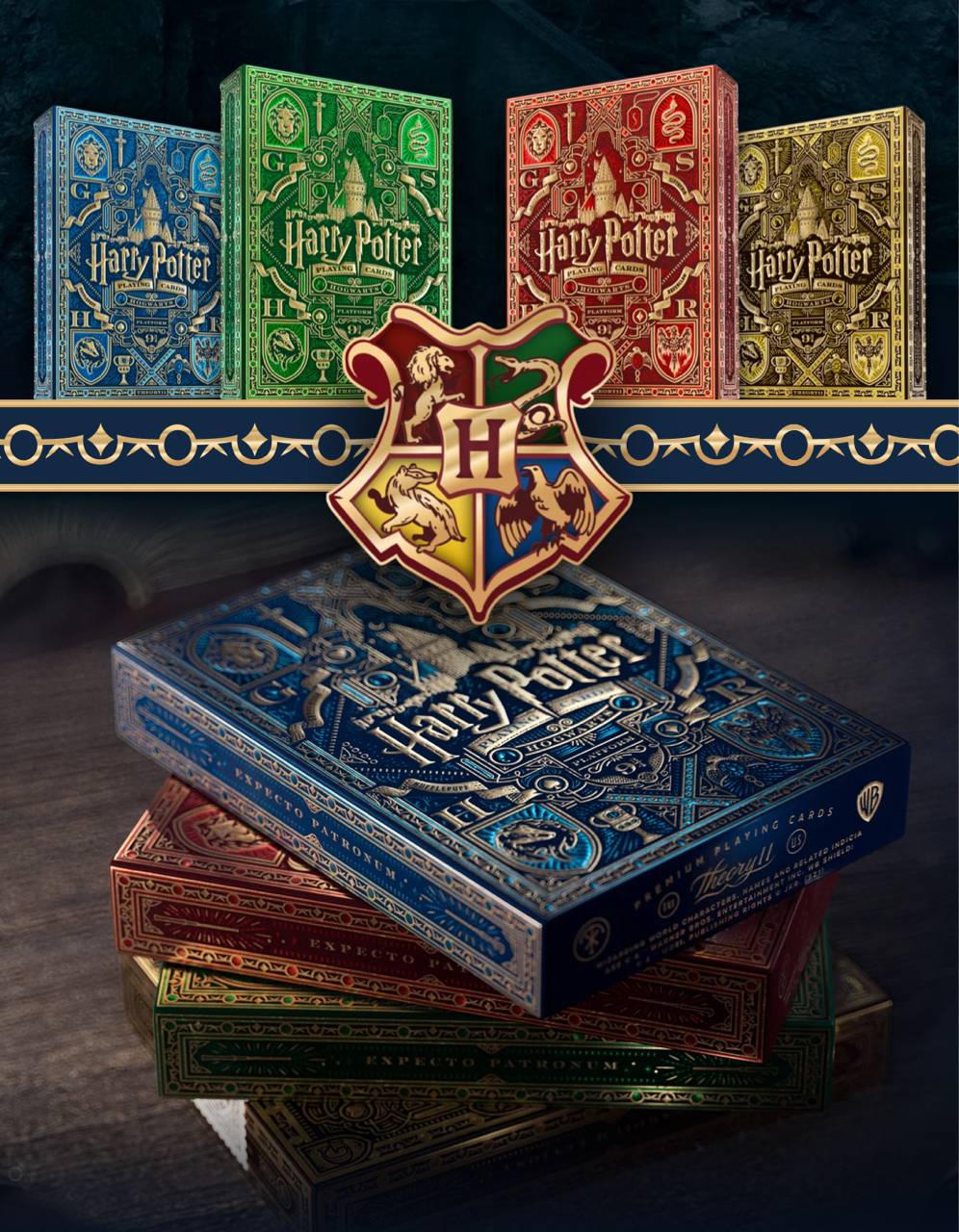 Theory11's Exquisite Harry Potter Playing Cards