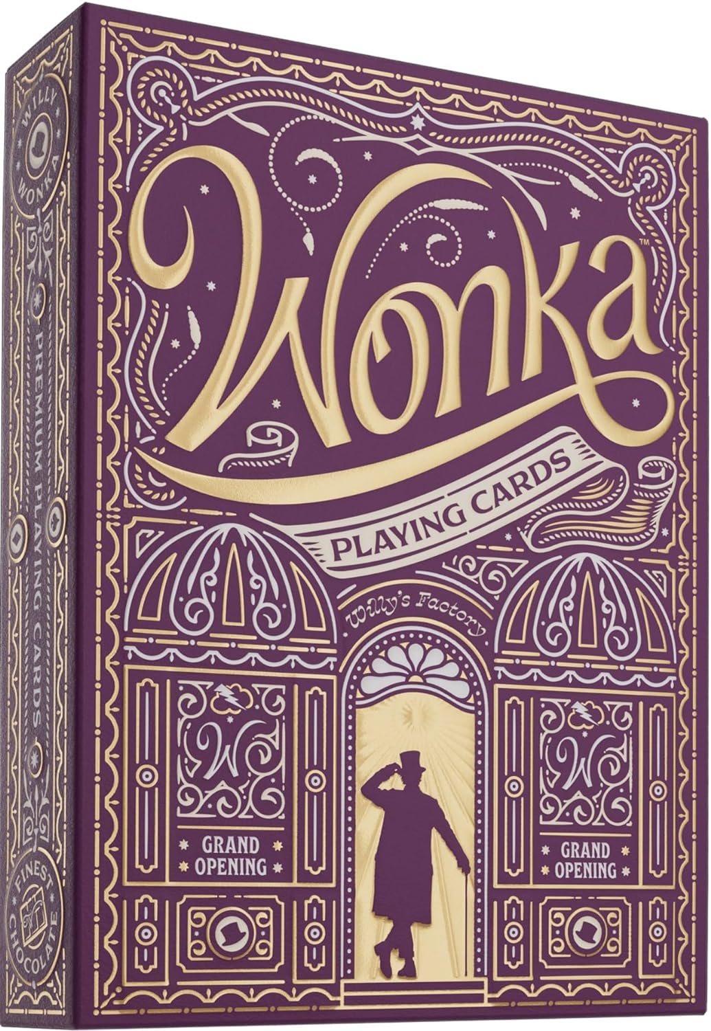 Wonka playing cards, Poker Size Standard Index, Luxury Playing Cards