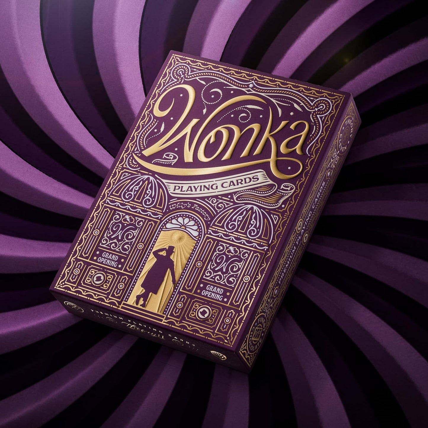 Wonka playing cards, Poker Size Standard Index, Luxury Playing Cards