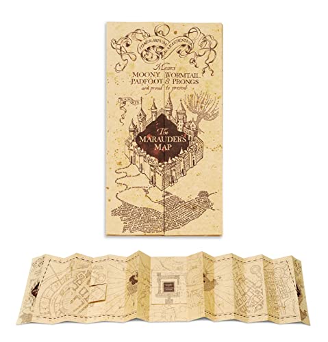 Harry Potter Marauder's Map Replica | Officially Licensed Collectible Product in Full Size | Birthday Gift or Christmas Gift