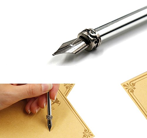 Harry Potter Owl Feather Quill Pen with Ink set Writing Dip Ink Pens