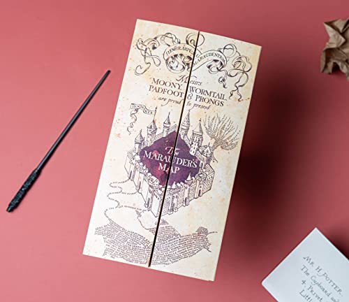 Harry Potter Marauder's Map Replica | Officially Licensed Collectible Product in Full Size | Birthday Gift or Christmas Gift