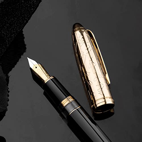 Metal Resin Piston Fountain Pen